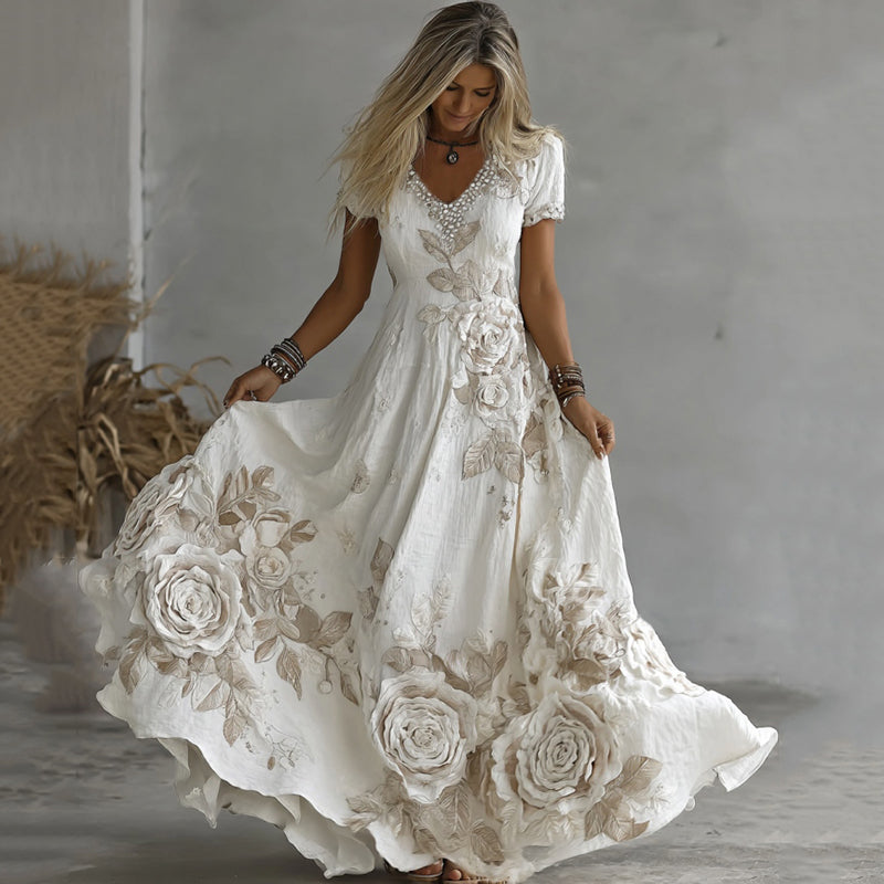 Zeitloser Vintage-Stil Kleid