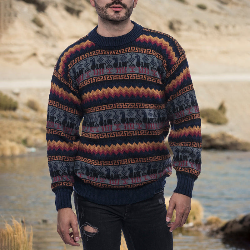 Zeitloser Vintage-Stil Pullover