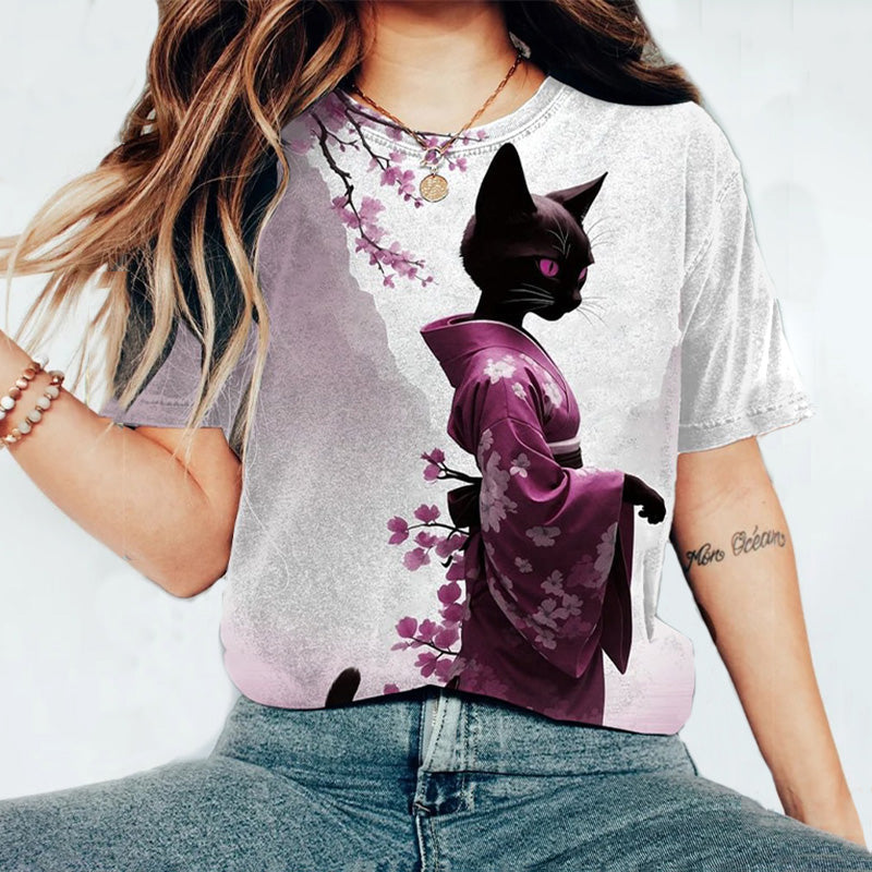 Anmutig gestaltete T-Shirt