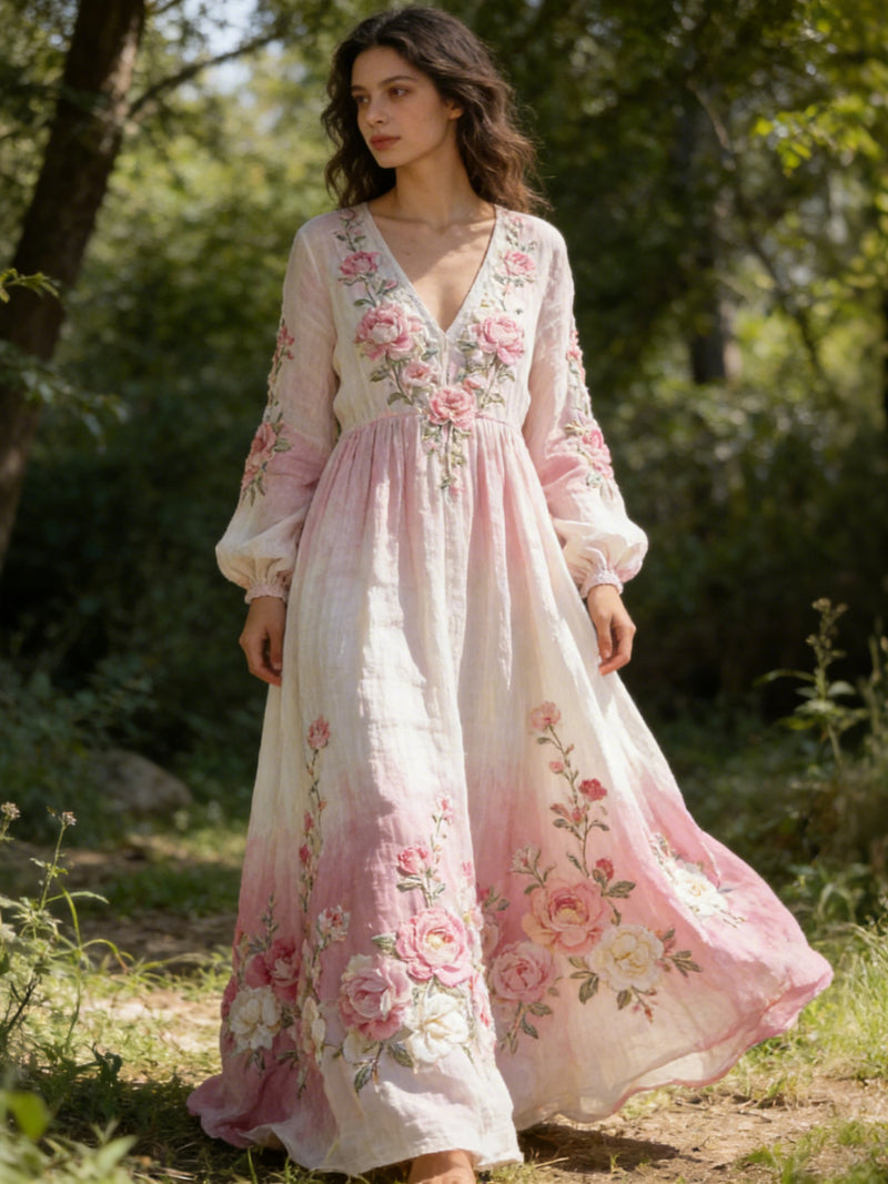 Wunderschön gefertigte Kleid