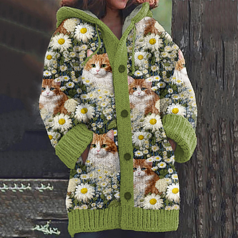 Wunderschön gefertigte Strickjacke