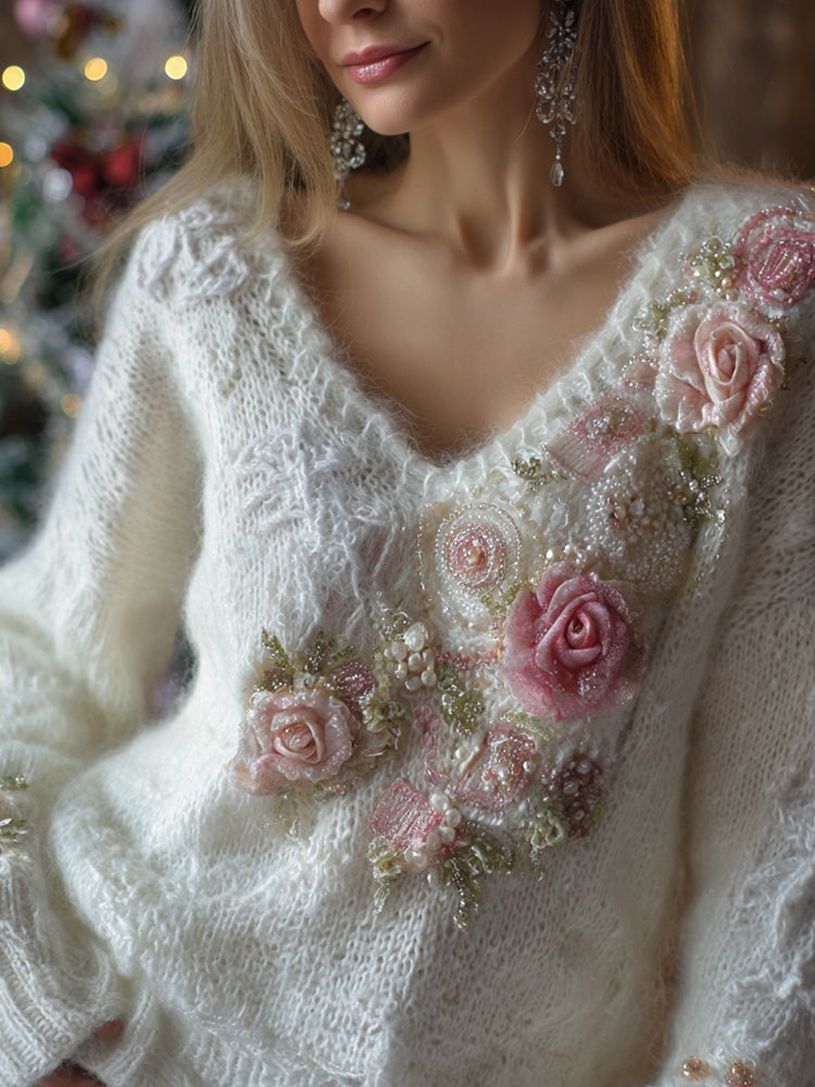 Klassischer Vintage-Pullover