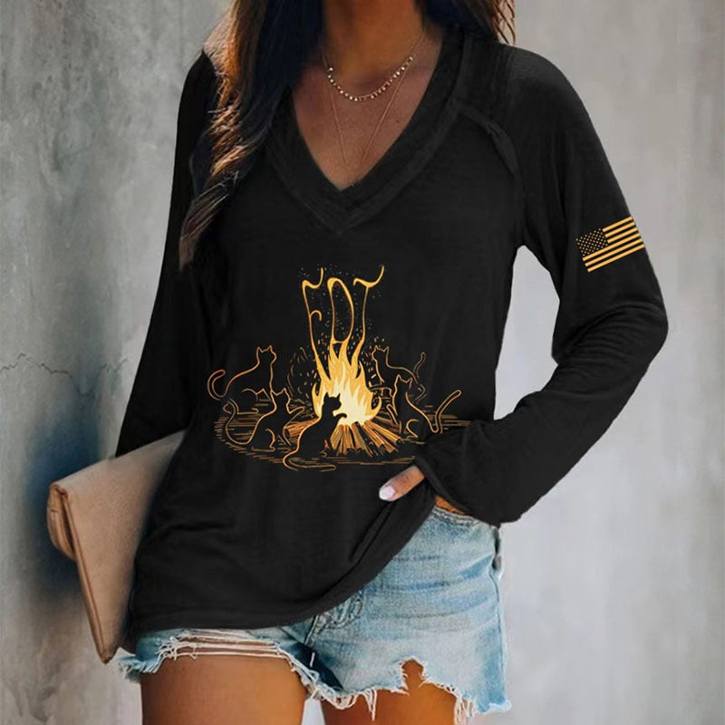 Zeitloser Vintage-Stil T-Shirt