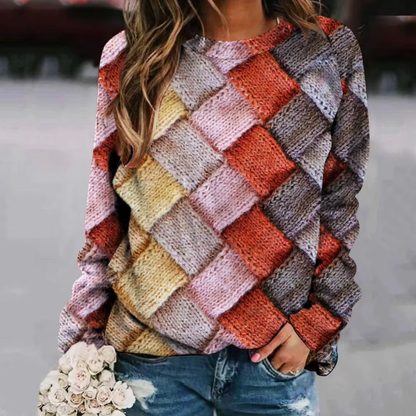 Zeitloser Vintage-Stil Pullover