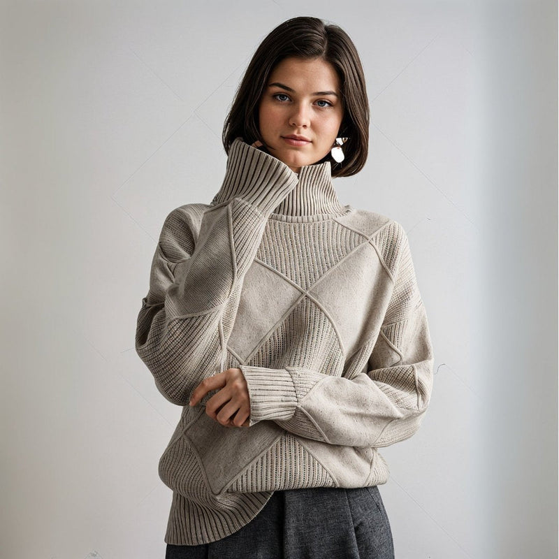 Zeitloser Vintage-Stil Pullover