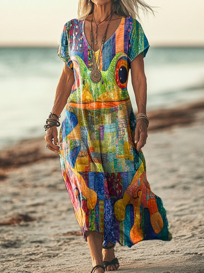 Zeitloser Vintage-Stil Kleid