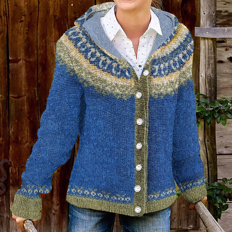 Vintage inspirierte Strickjacke