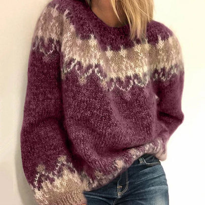 Zeitloser Vintage-Stil Pullover
