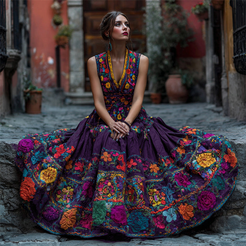Klassische Vintage Kleid