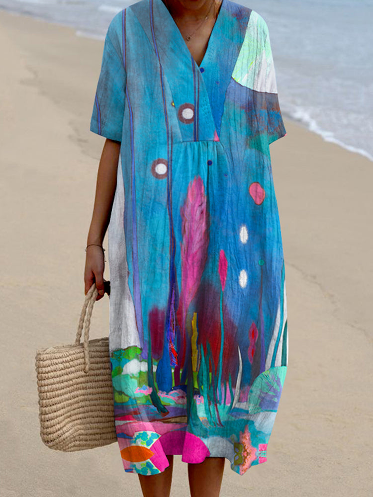Zeitloser Vintage-Stil Kleid