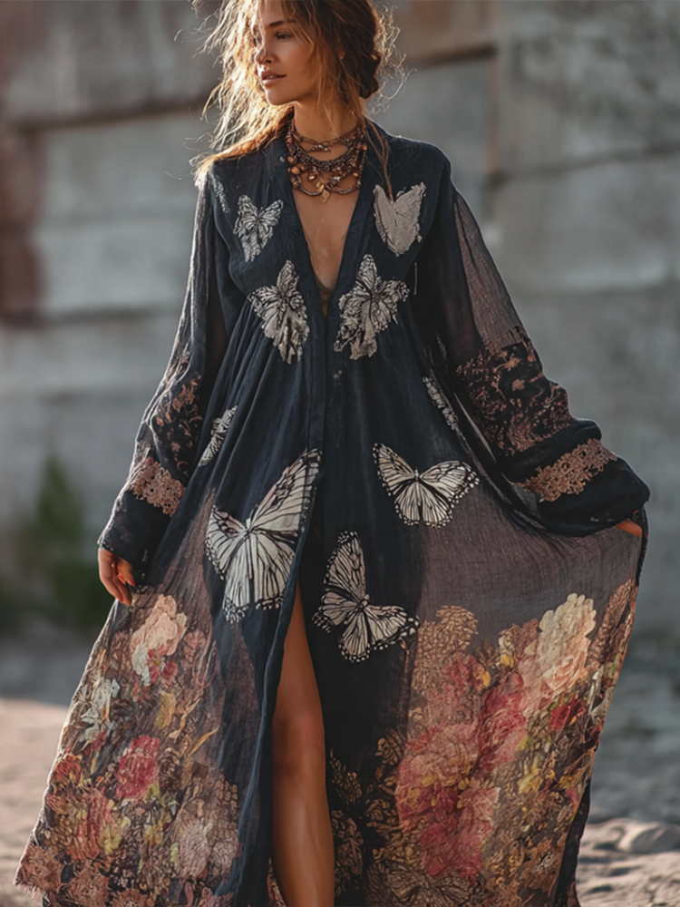 Klassische Vintage Strickjacke