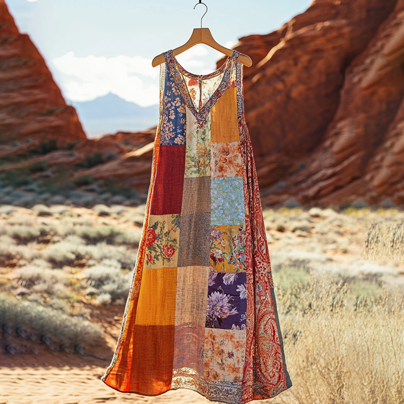 Zeitloser Vintage-Stil Kleid