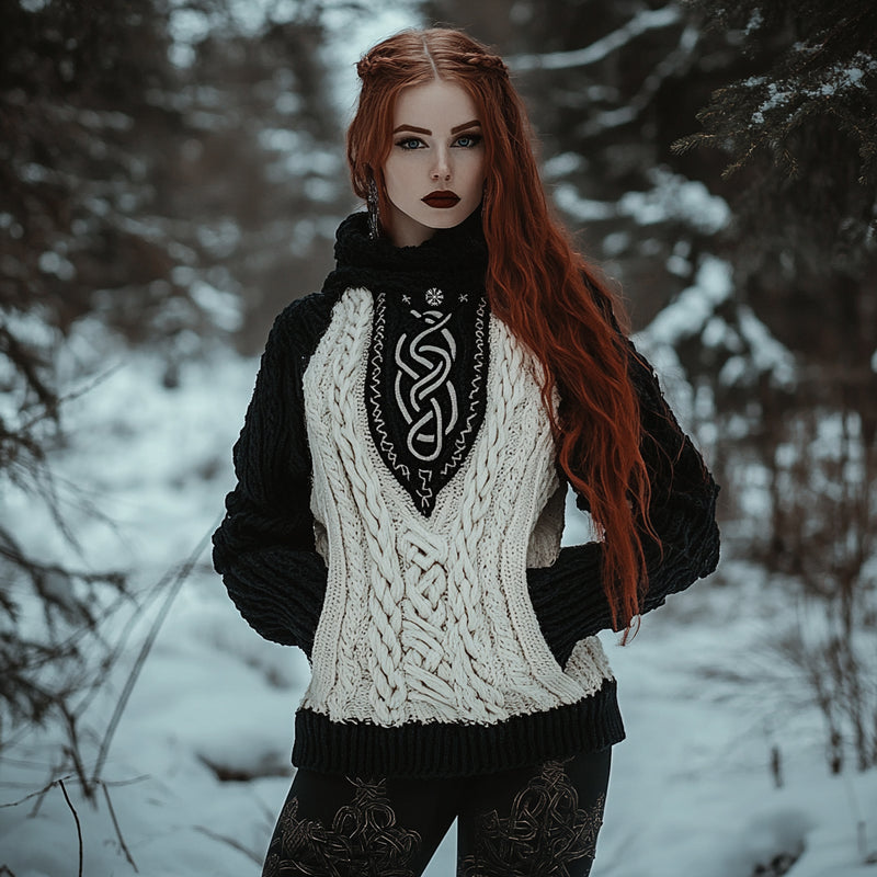 Klassisch gestaltete Pullover