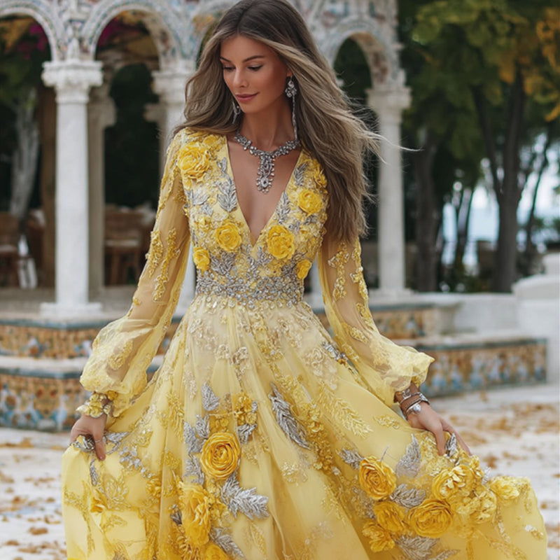 Zeitloser Vintage-Stil Kleid