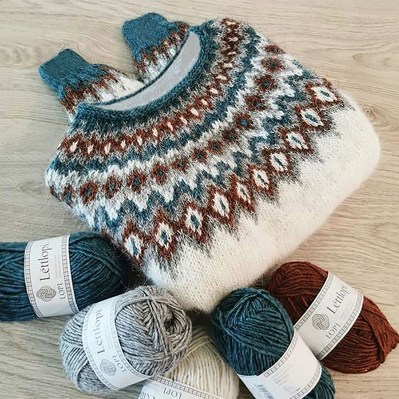 Klassischer Vintage-Pullover