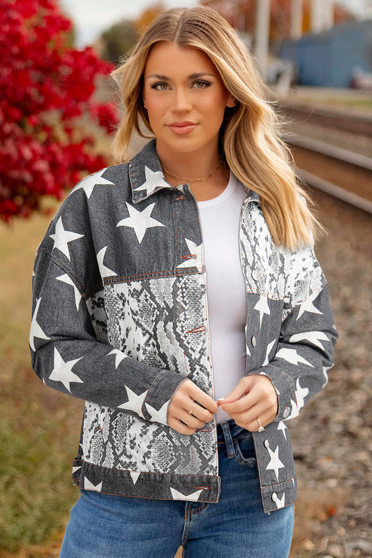 Anmutig gestaltete Jacke