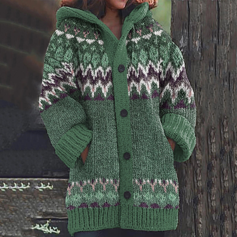 Elegant gestaltete Strickjacke