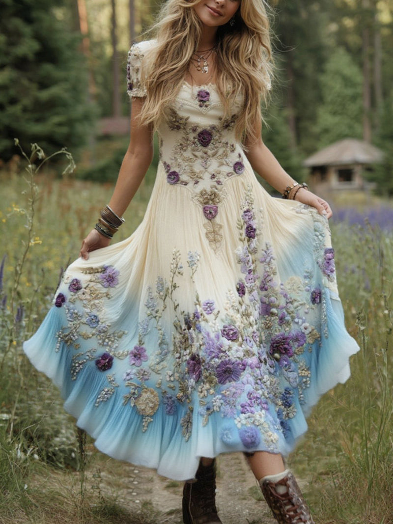 Vintage inspirierte Kleid