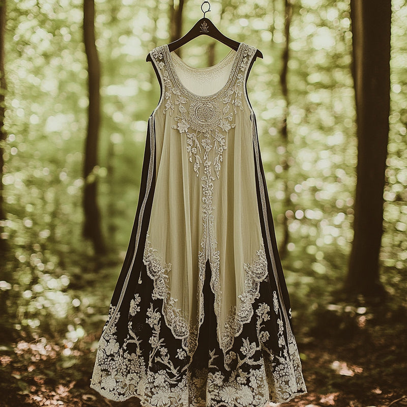 Durchdacht gestaltete Kleid