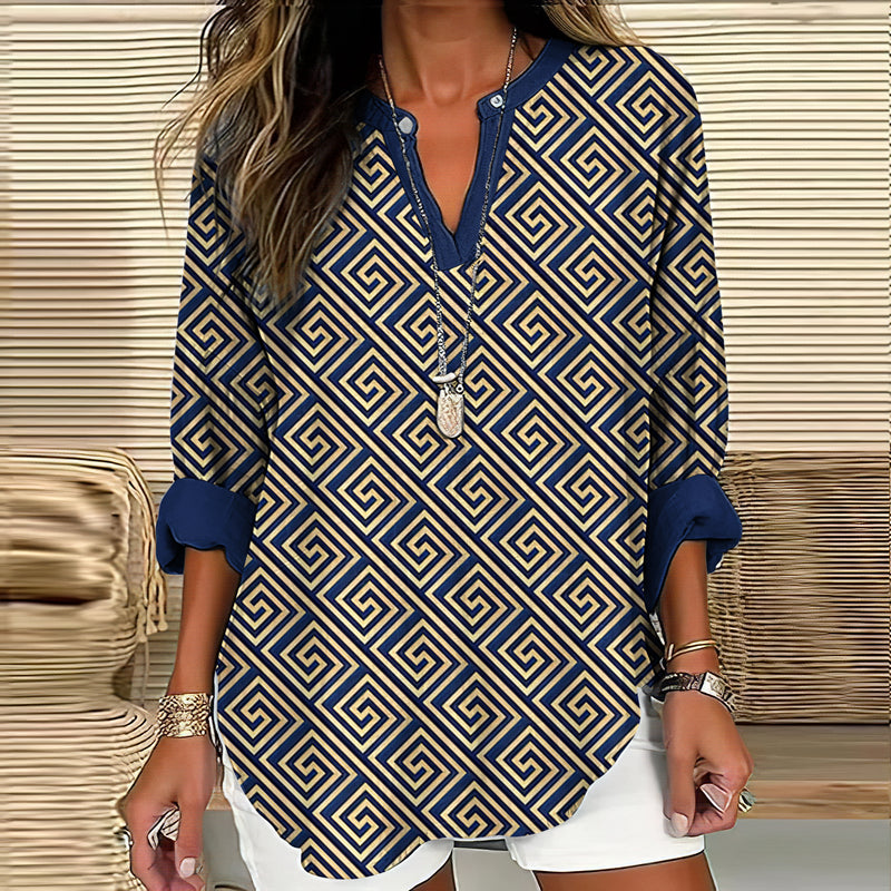 Vintage inspirierte Bluse