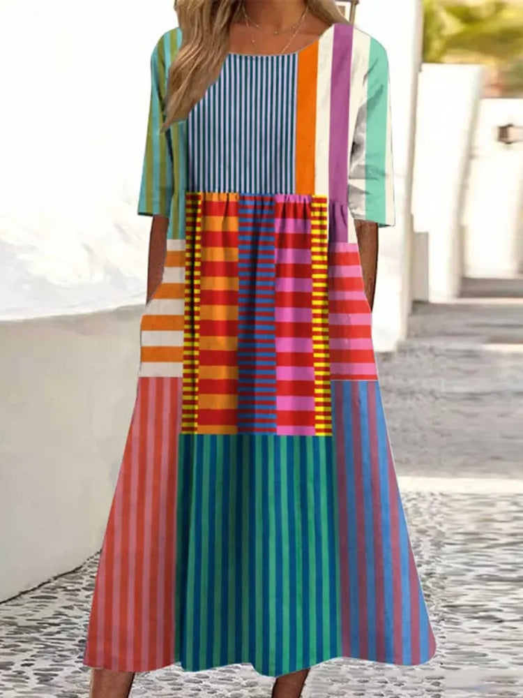 Klassische Vintage Kleid