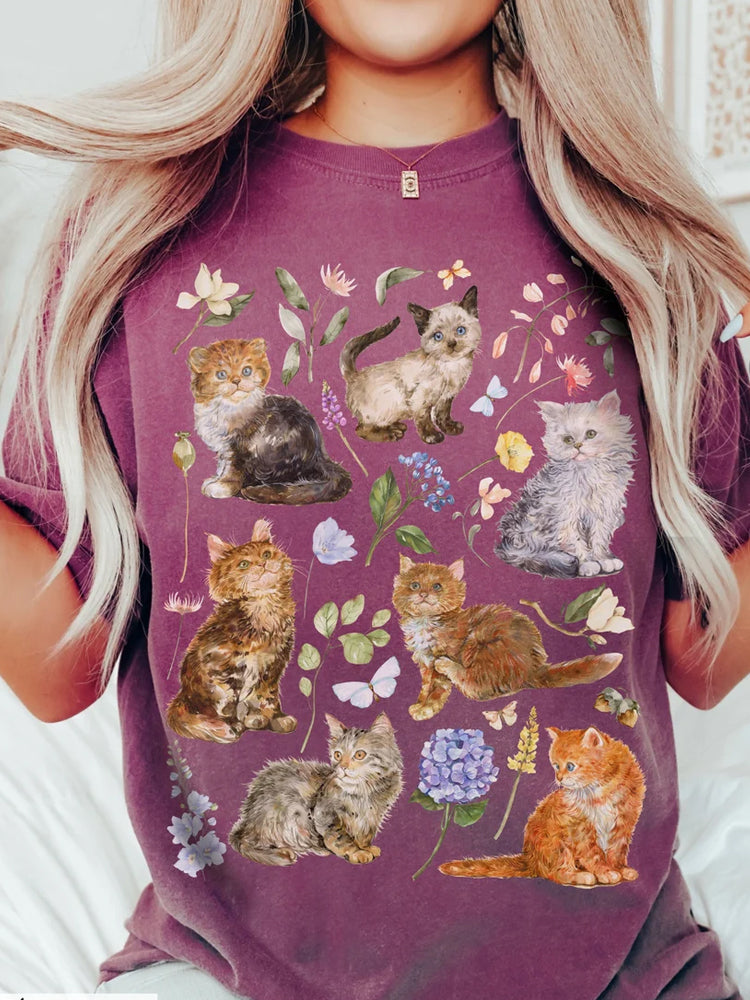 Anmutig gestaltete T-Shirt