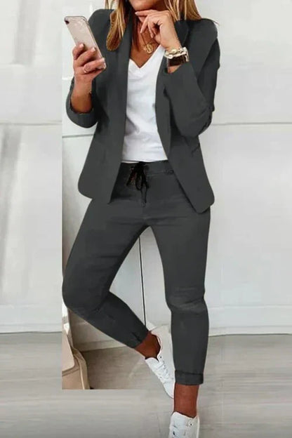 MW | Langärmeliger Blazer und Hose