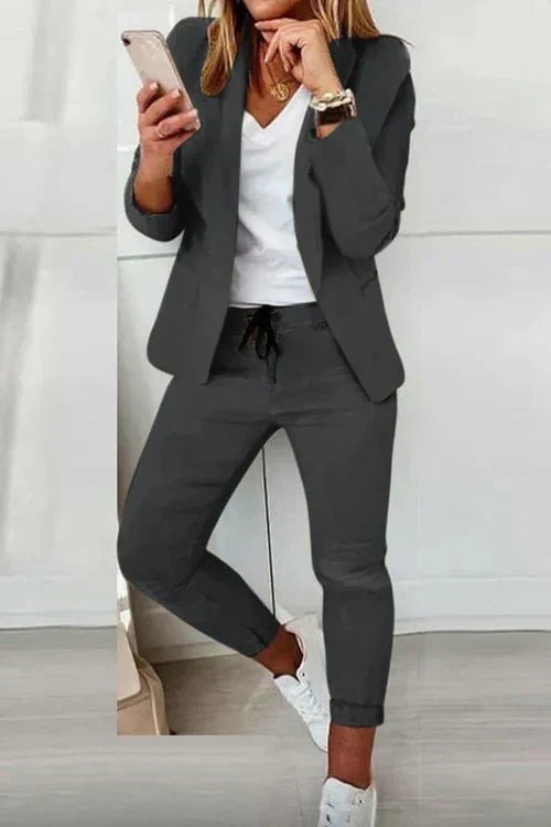 MW | Langärmeliger Blazer und Hose
