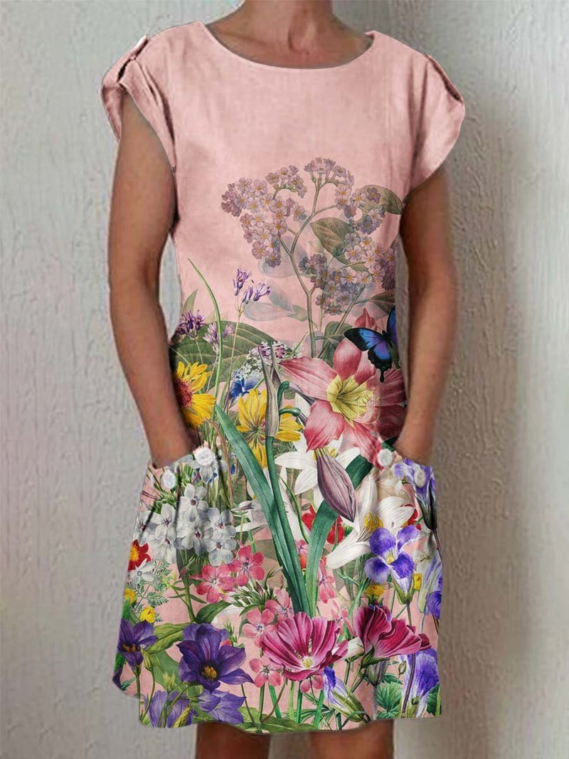 Klassische Vintage Kleid