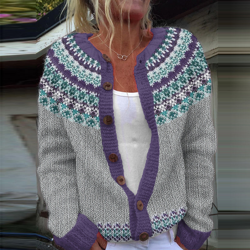 Zeitloser Vintage-Stil Pullover