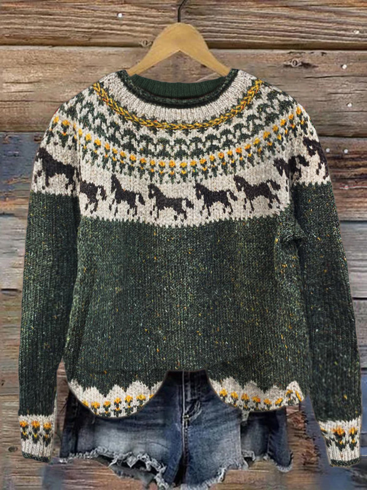 Klassische Vintage Pullover