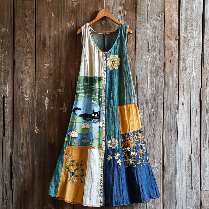 Klassisch gestaltete Kleid
