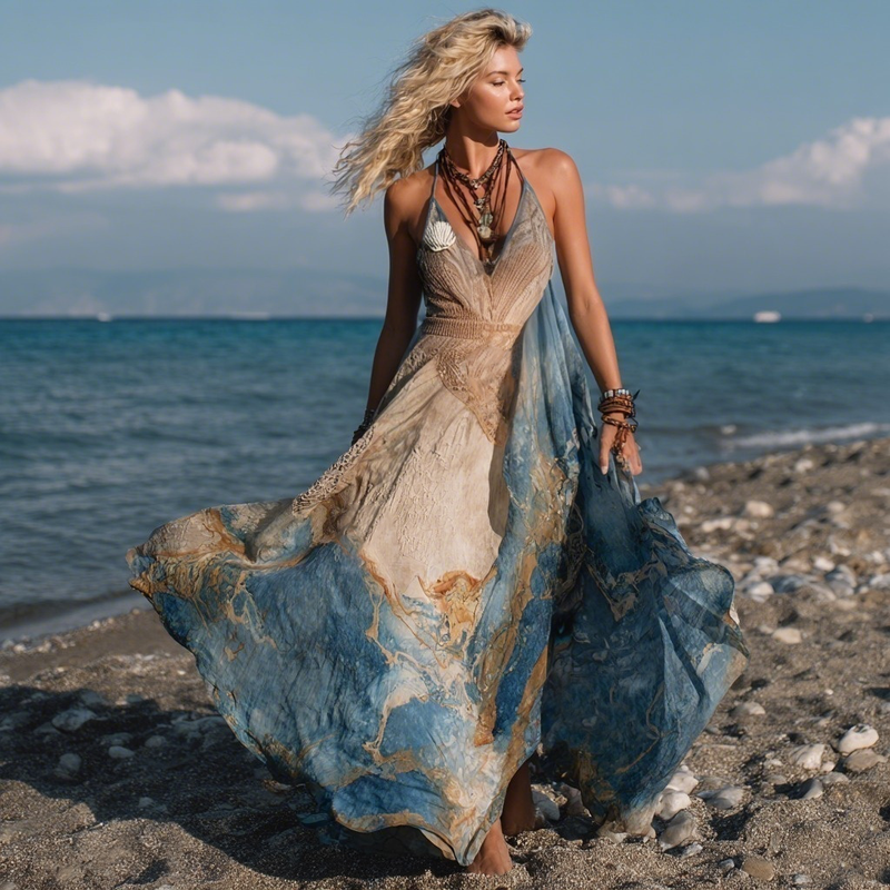 Zeitloser Vintage-Stil Kleid