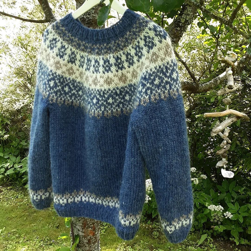 Zeitloser Vintage-Stil Pullover