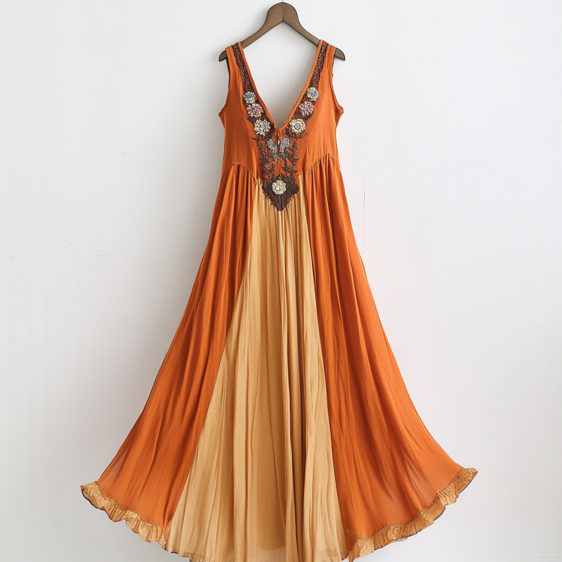 Wunderschön gefertigte Kleid