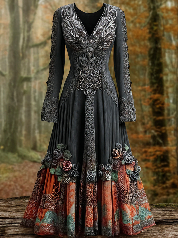 Zeitloser Vintage-Stil Kleid