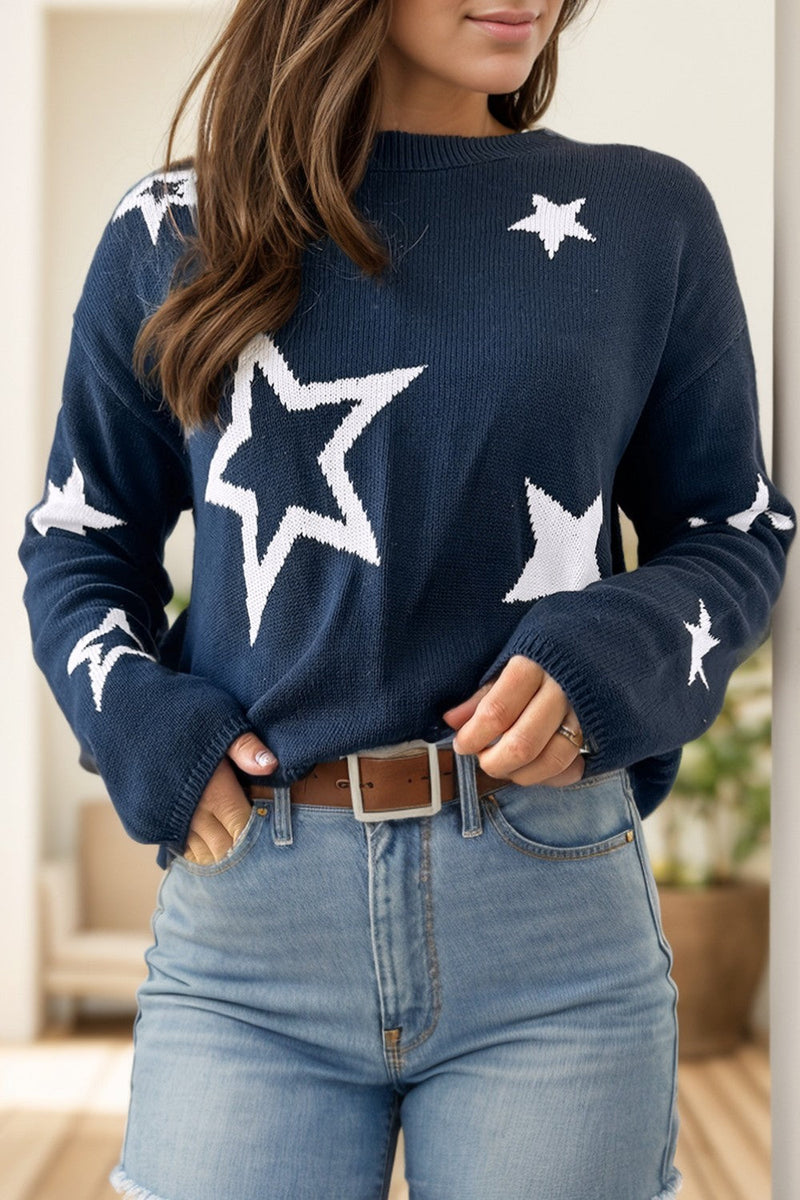 Zeitloser Vintage-Stil Pullover