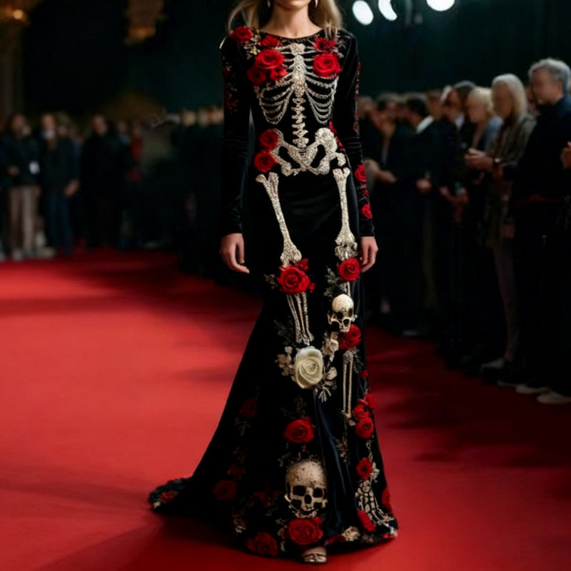 Anmutig gestaltete Kleid