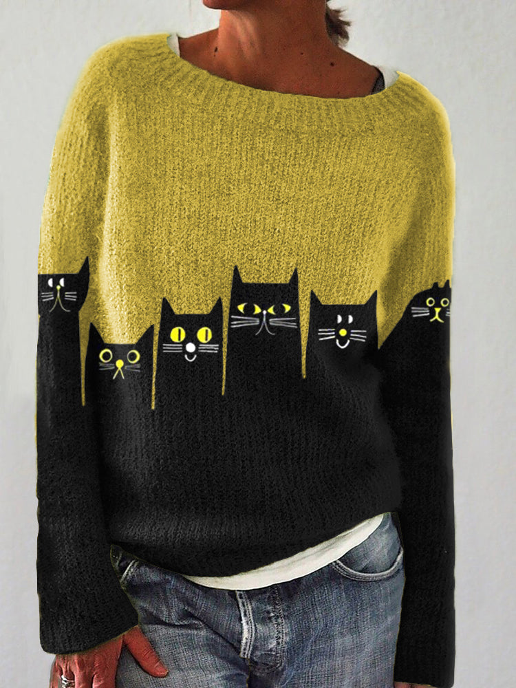 Vintage-inspirierter Pullover