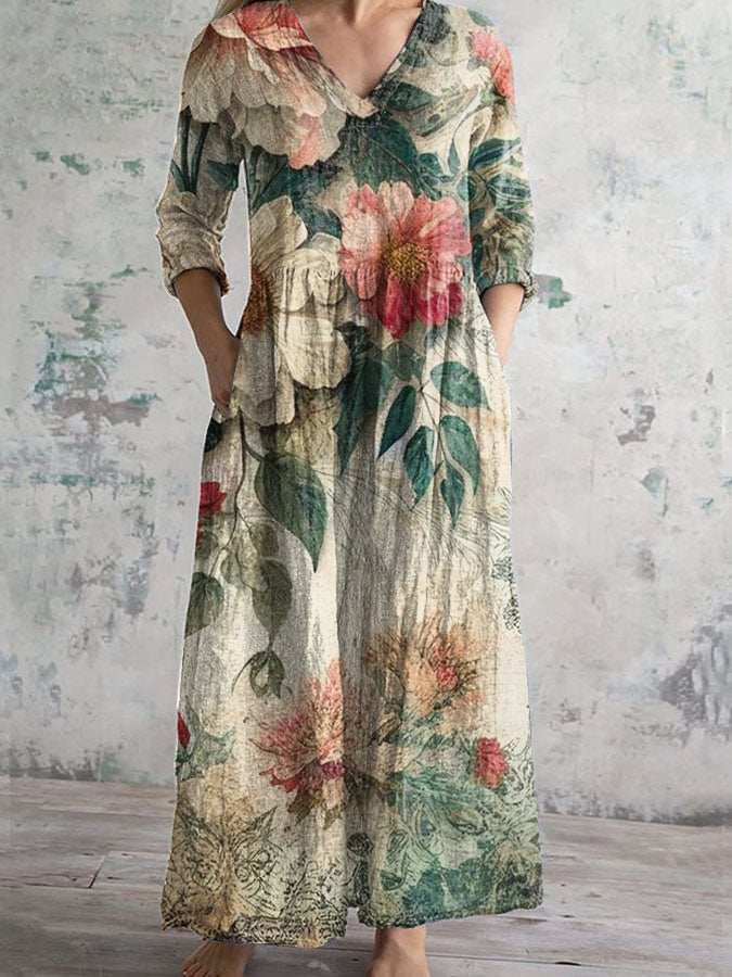 Klassisch gestaltete Kleid