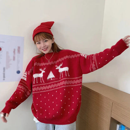 Zeitloser Vintage-Stil Pullover