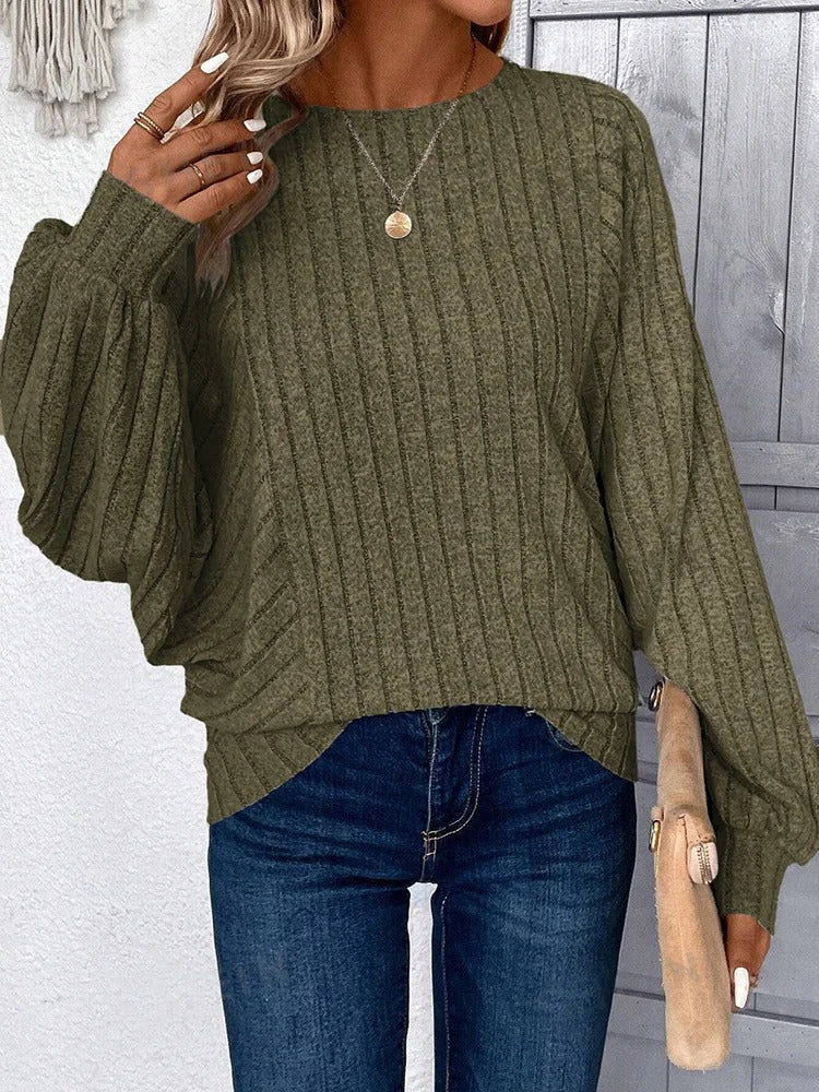 MW | MW – Kuscheliger Strickpullover mit Ballonärmeln