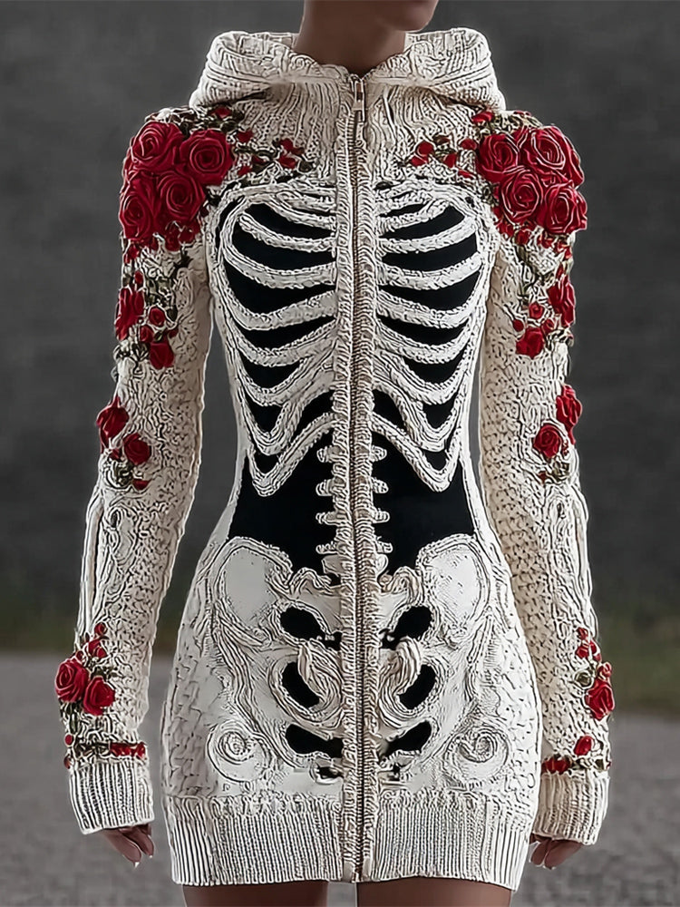 Wunderschön gefertigte Strickjacke