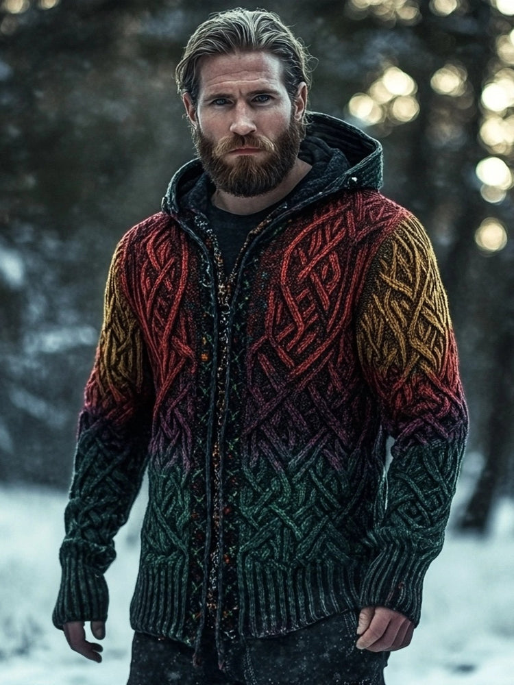 Zeitloser Vintage-Stil Strickjacke