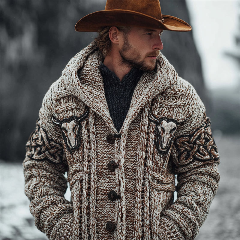 Elegant gestaltete Strickjacke