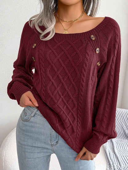 Zeitloser Vintage-Stil Pullover