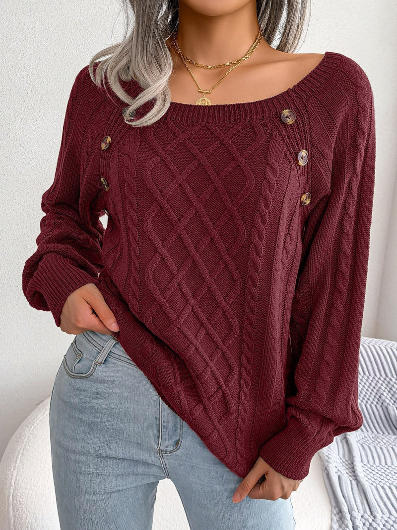Zeitloser Vintage-Stil Pullover