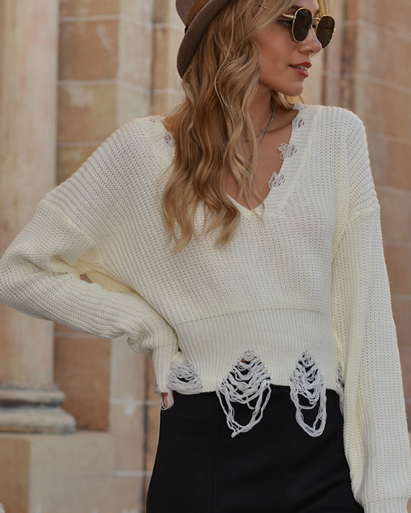Zeitloser Vintage-Stil Pullover