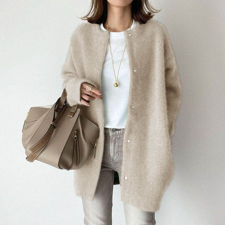 Zeitloser Vintage-Stil Strickjacke