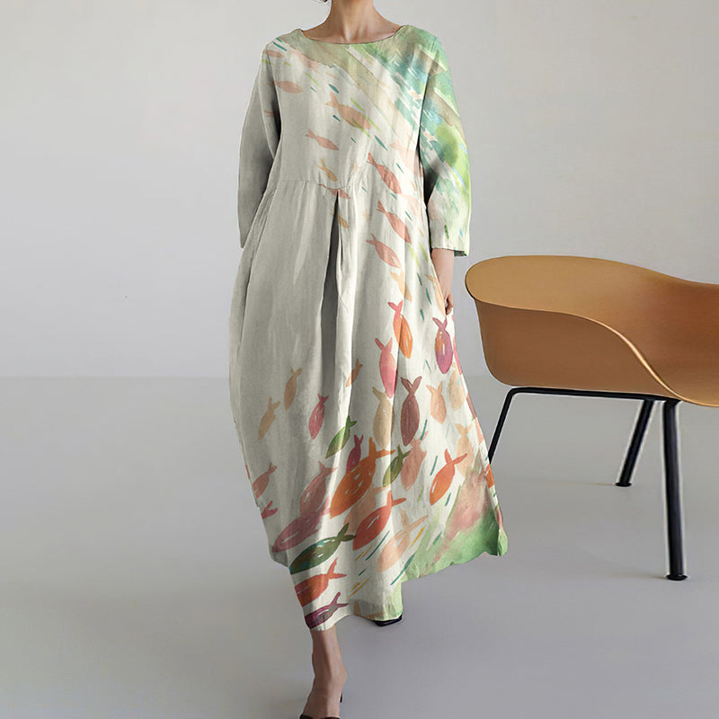Anmutig gestaltete Kleid